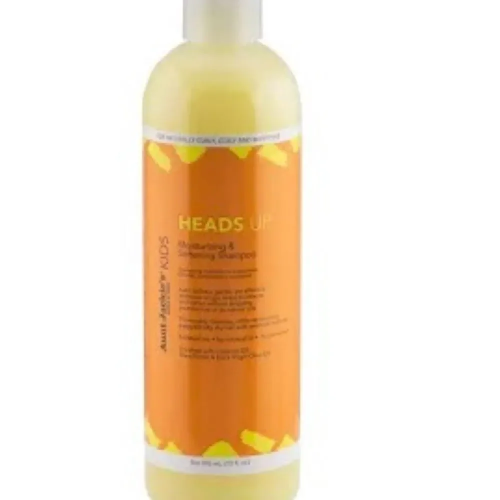 💥 Aunt Jackie's Kids Heads Up Moisturizing and Hair Softening Shampoo 12OZ 🎊